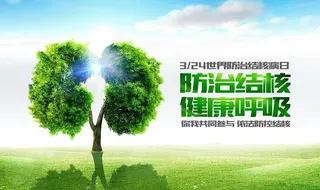 肺结核海报图片