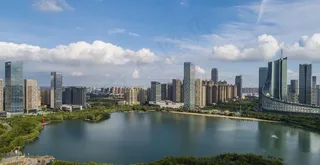 合肥天鹅湖图片