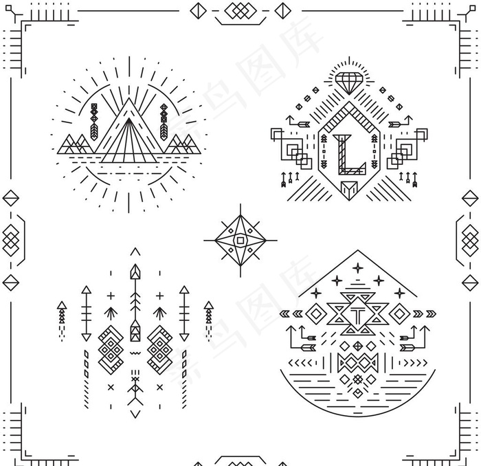 花纹 边框图片