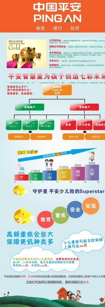 中国平安展架图片