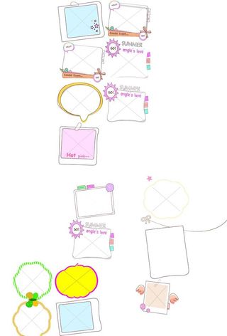 大头贴相框图片