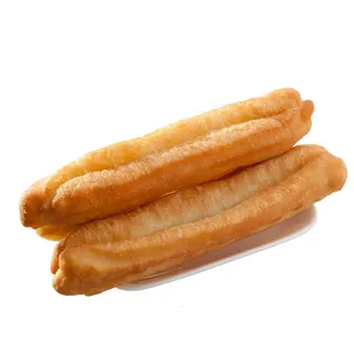 早点早餐美味油条特写图片