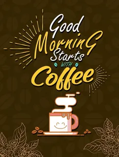 早餐咖啡海报图片