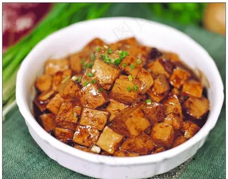 御酱烧豆腐图片