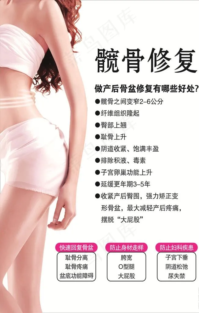 髋骨修复图片cdr矢量模版下载