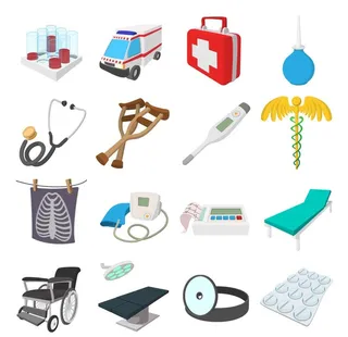 卡通医疗器械图片