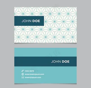 连续底纹名片图片