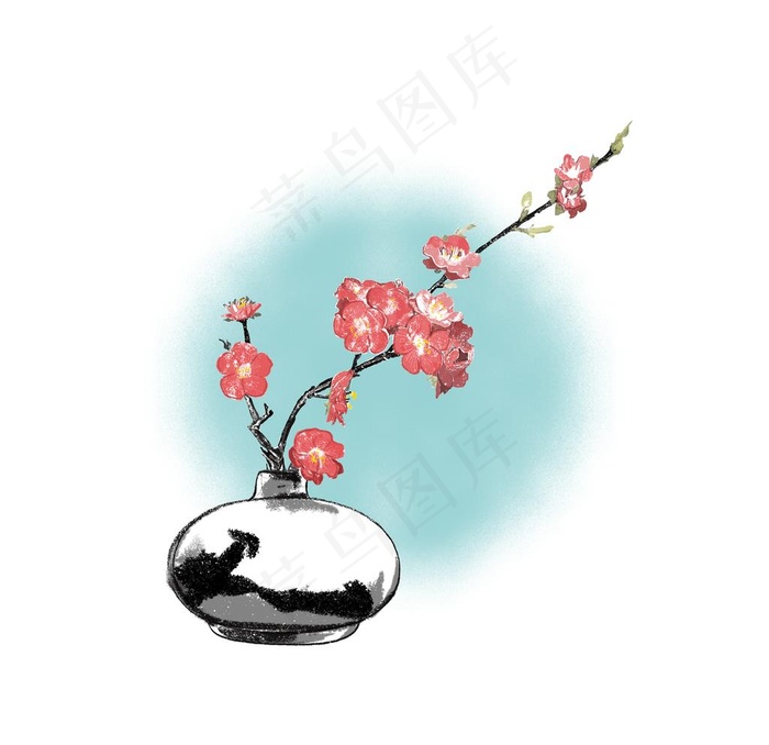 梅花素材 图片psd模版下载