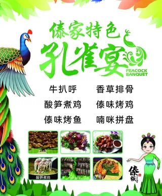 孔雀宴海报图片