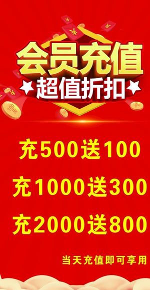会员充值图片