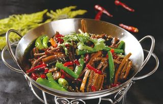 香辣鳝鱼图片