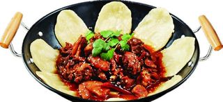 地锅鸡 红烧鸡图片