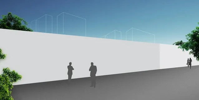 围墙效果图图片