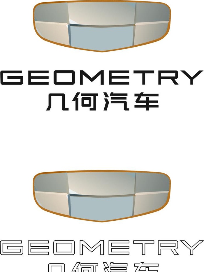 几何车标图片cdr矢量模版下载