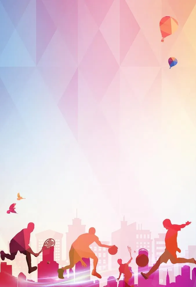 运动海报背景图片(1948x2953)psd模版下载