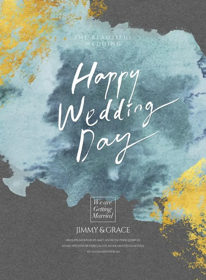 水彩背景图片(1500x2100)psd模版下载