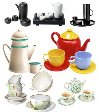 茶壶茶杯素材图片