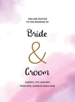 水彩海报背景图片