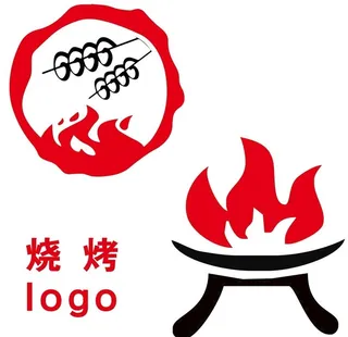 烧烤logo图片