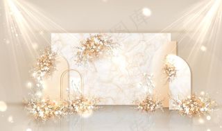 婚礼香槟迎宾图片