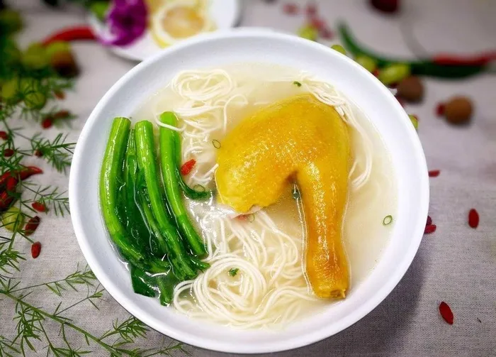 鸡腿面图片