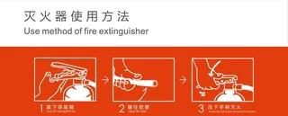 灭火器使用方法图片