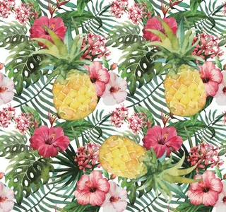 数码循环热带植物图片