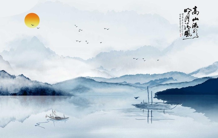 高山流水图片(8504x5669)
