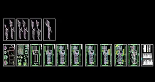 某办公楼给排水消防设计图图片