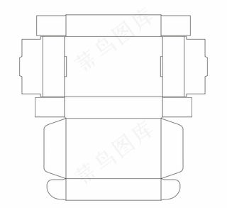飞机盒结构图图片