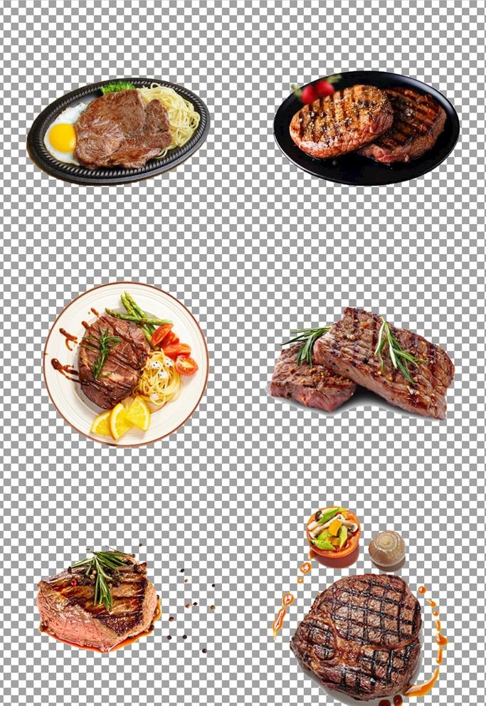 香煎牛排图片