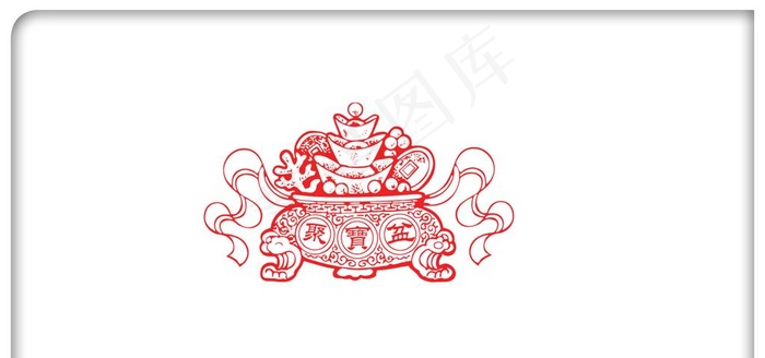 聚宝盆图片psd模版下载