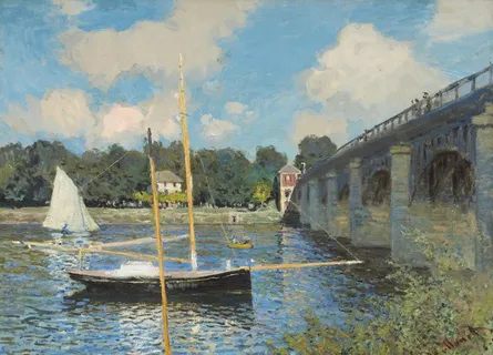 莫奈超清油画图片