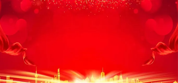 红色展板图片