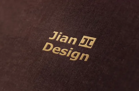 logo烫金效果复古设计图片