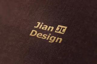 logo烫金效果复古设计图片