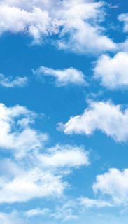 竖版蓝天白云图片