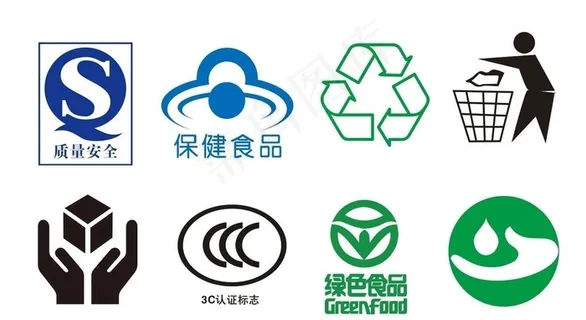 矢量包装标识图片