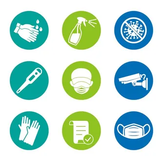 餐饮消毒图标图片