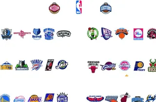 NBA球队logo图片