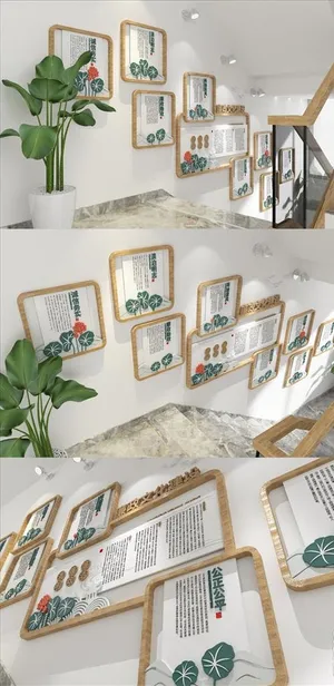 廉政楼梯文化墙图片 廉政楼梯文化墙图片