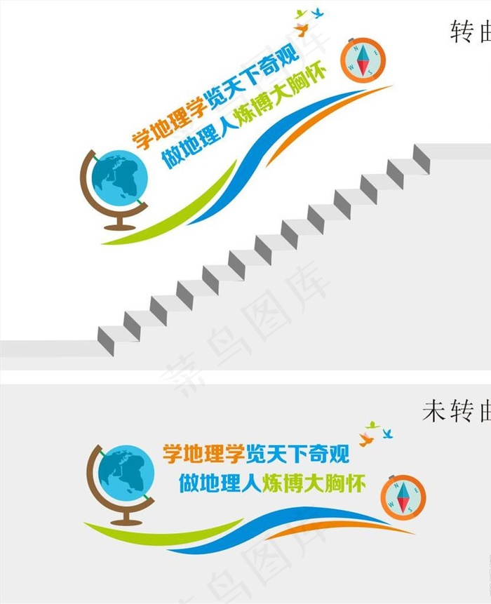 地理文化墙图片cdr矢量模版下载