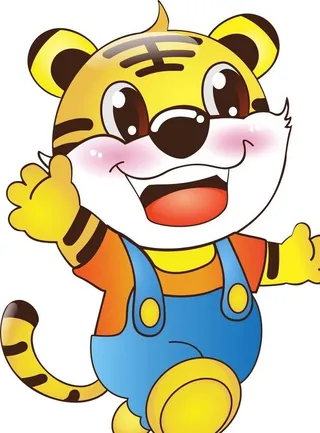 矢量卡通老虎图片