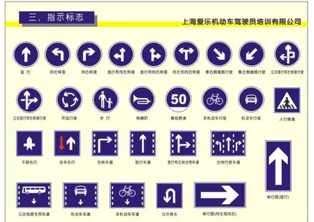 驾校-指示标志图片