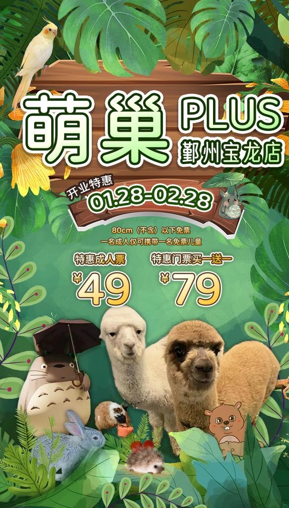 动物园海报图片