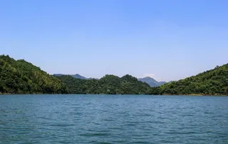 青山水库图片
