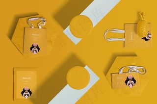 手提袋样机图片