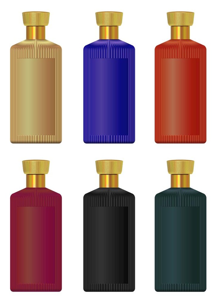 六色酒瓶图片