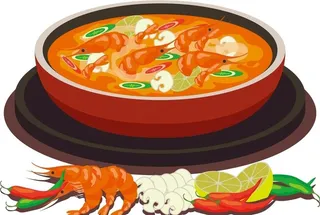 卡通火锅图片