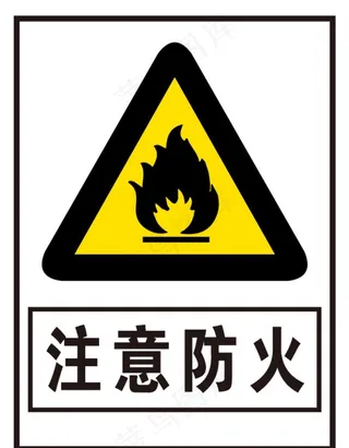 注意防火图片